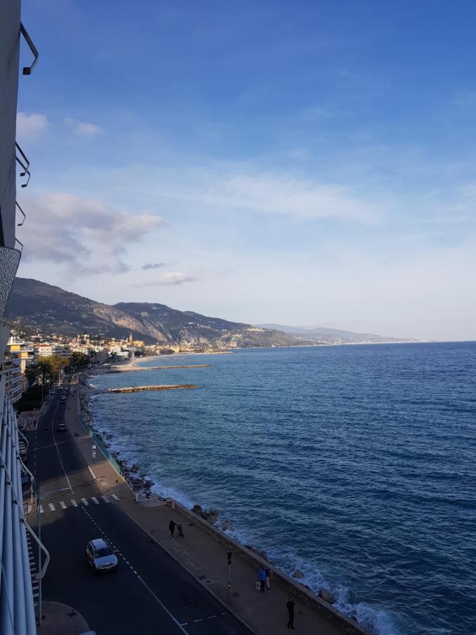 Menton Front Bord De Mer Cote D'Azur Florentina Sea View French Riviera Proche Monaco Montecarlo Superb Studio エクステリア 写真